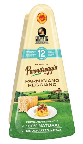 Сыр Parmareggio Parmigiano Reggian 12kk 150g 8016129000847